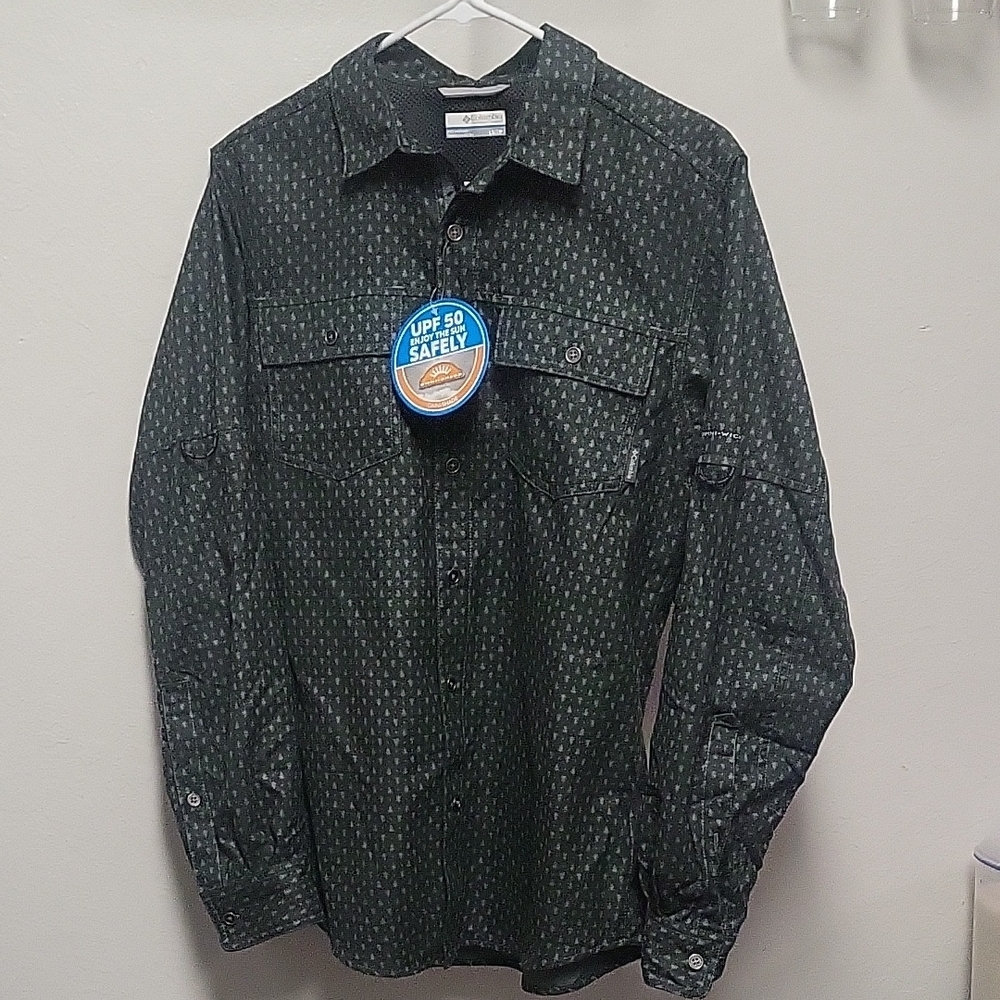Columbia Green Long Sleeve Shirt